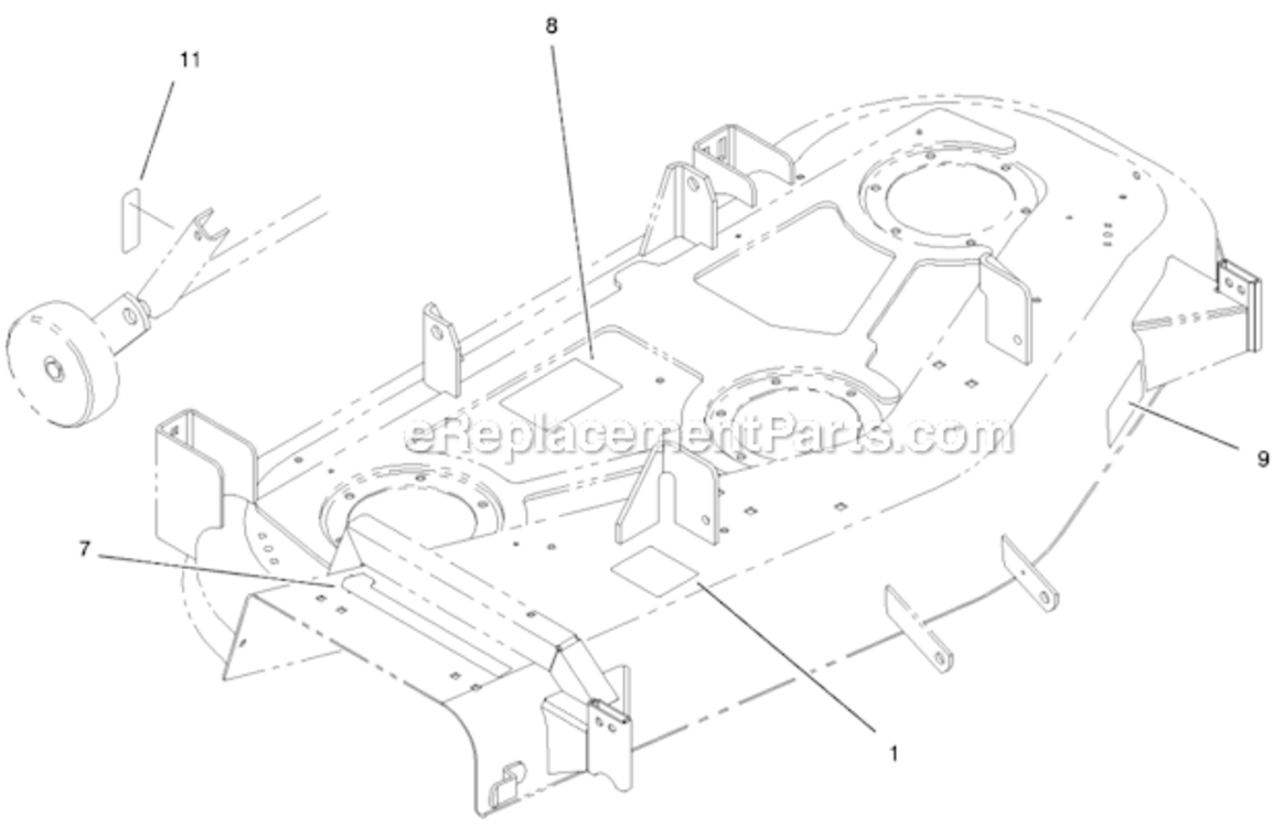 Decal_Assembly Diagram and Parts List for 78370 9900001 - 9999999 Toro Lawn Mower