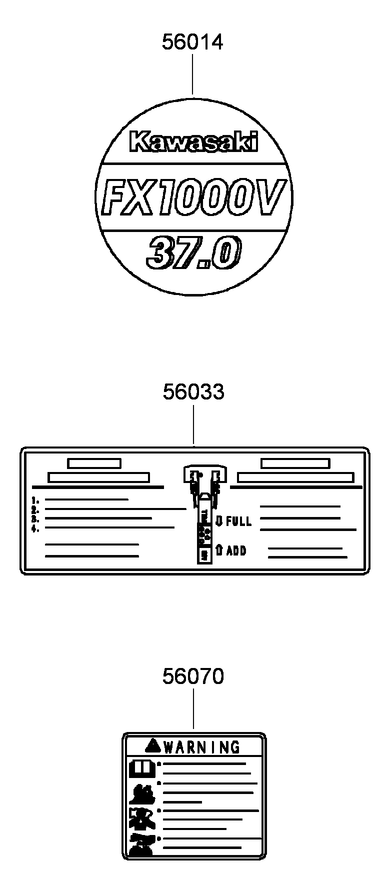 Label Set Diagram and Parts List for 74967CP (290000001-290999999)(2009) Toro Lawn Mower