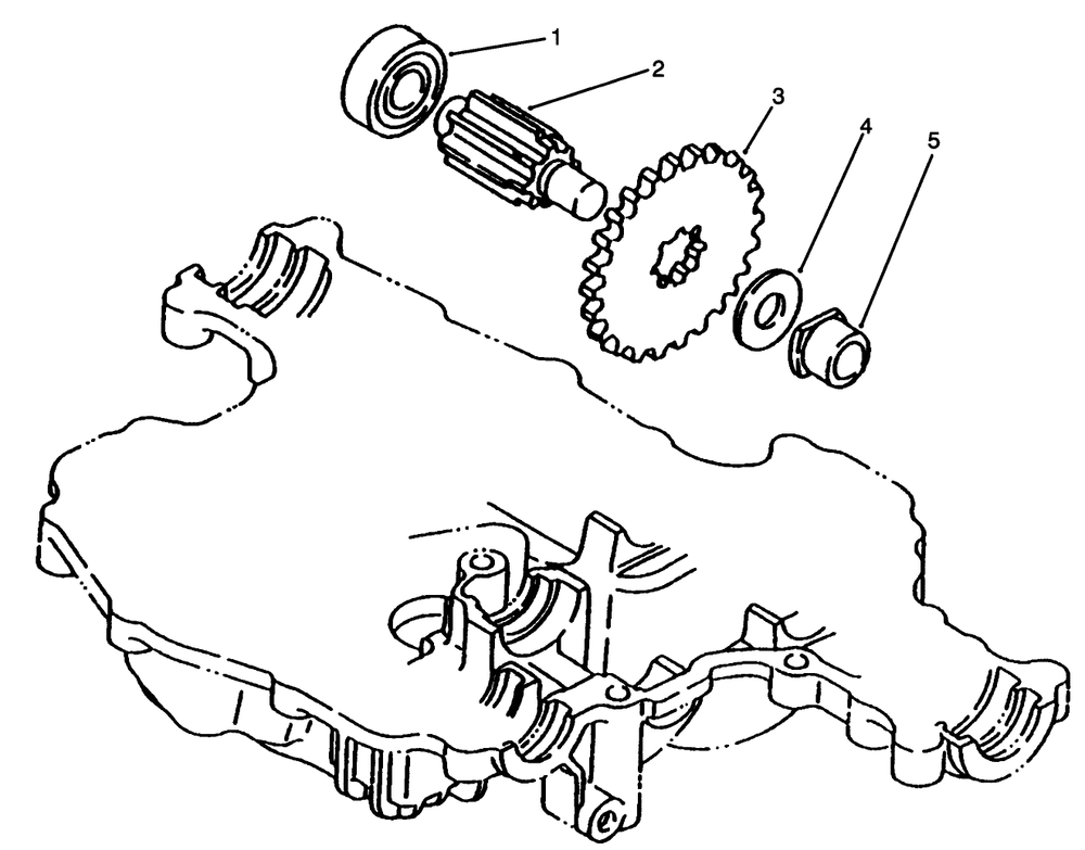 Final Pinion Diagram and Parts List for 72043 6900001 - 6999999 Toro Lawn Tractor
