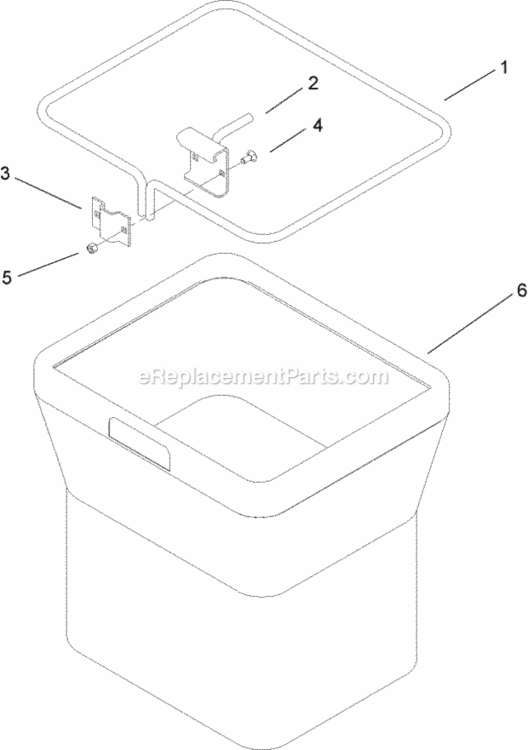 Bag_Assembly_No_112-3994 Diagram and Parts List for 79324 310000001 - 310999999 Toro Lawn Tractor Accessories