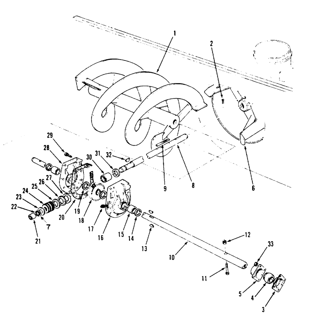 Auger Assembly Diagram and Parts List for 79361 3900001 - 3999999 Toro Lawn Tractor
