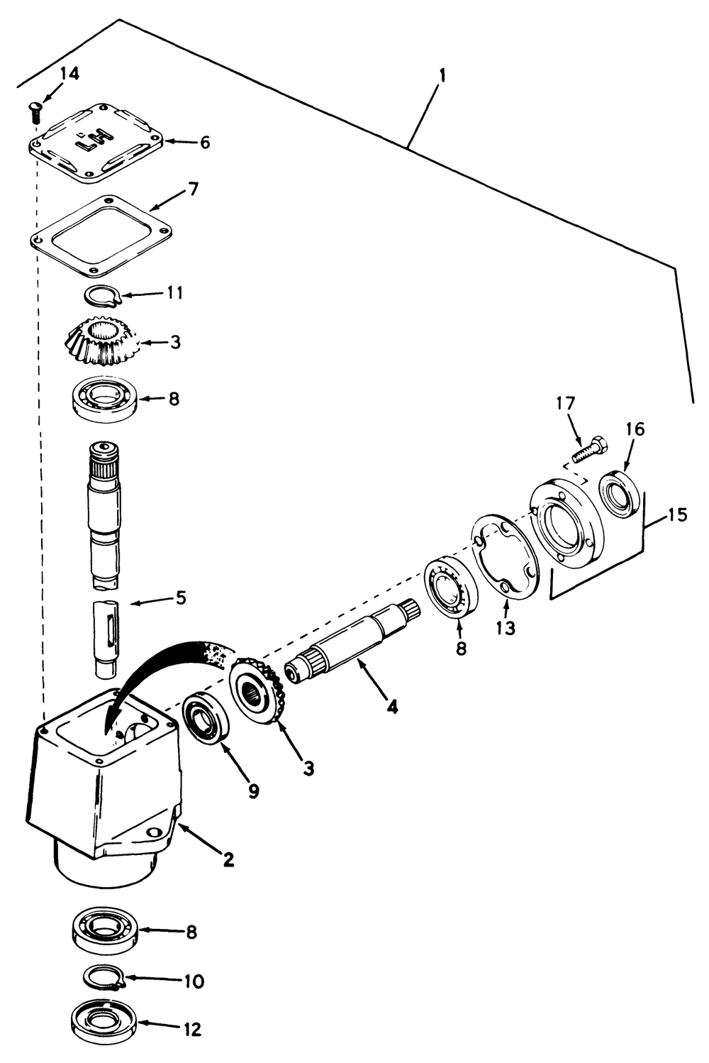Grass Collection System Model No. 30751 & 30576 (Optional) (Continued) Gear Box Assembly Model No. 4398-P91 Diagram and Parts List for 30718 2000001 - 2999999 Toro Lawn Tractor
