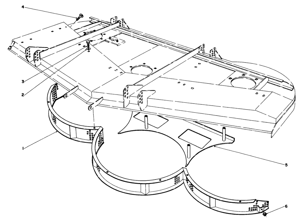 Mulcher Kit Model No. 30792 (Optional) (Used With Model 30562 Cutting Unit) Diagram and Parts List for 30562 30001 - 39999 Toro Lawn Mower