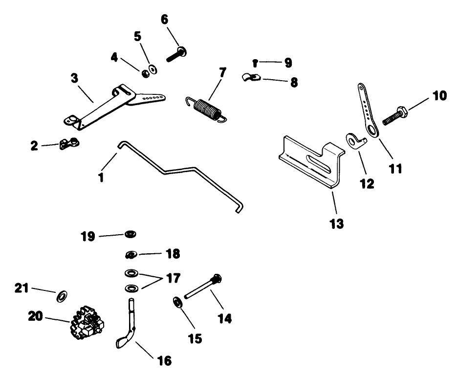 Governor Engine Kohler Model No. M18qs-24615 (Continued) Diagram and Parts List for 30718 0000001 - 0999999 Toro Lawn Tractor