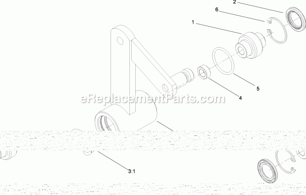 Pump Idler Assembly No. 103-5679 Diagram and Parts List for 74284 280000001-280999999 Toro Lawn Mower