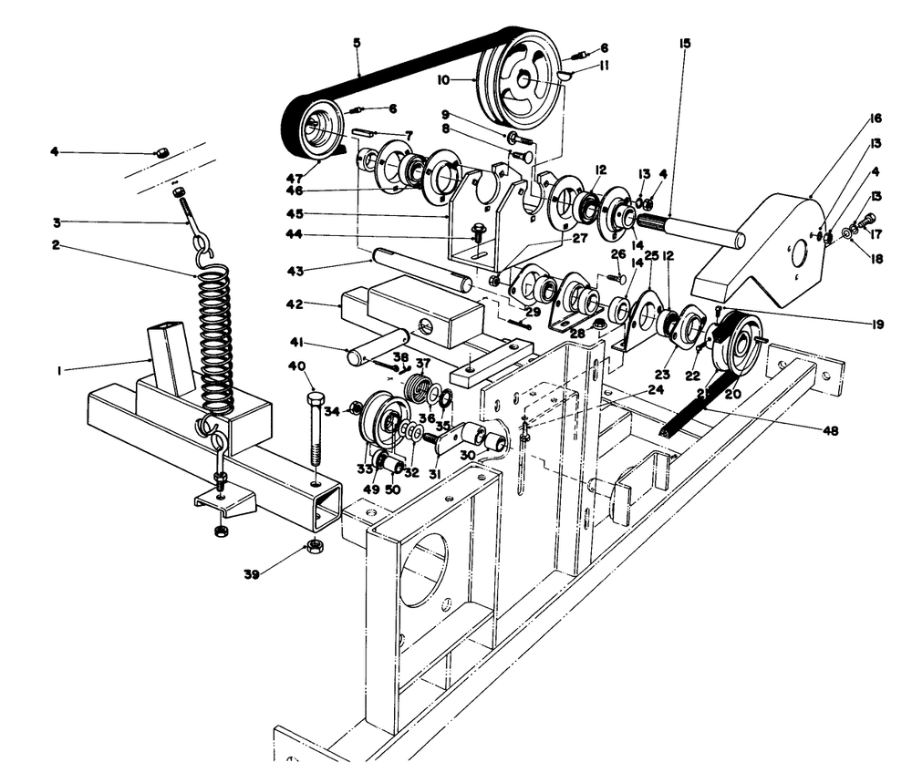 48" Snowthrower Adapter Kit-Model No. 30572 Diagram and Parts List for 30760 00000001 - 09999999 Toro Lawn Tractor