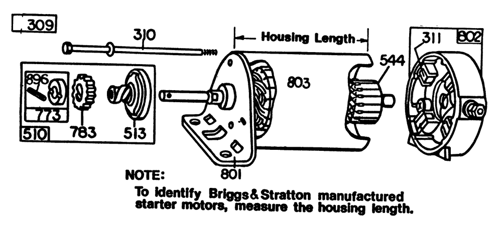 Engine Briggs & Stratton Model No. 191707-2132-01 Diagram and Parts List for 56145 4000001 - 4999999 Toro Lawn Tractor