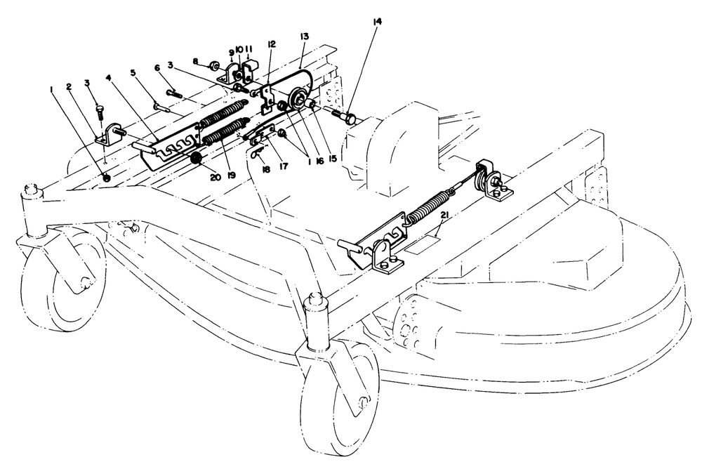 Flotation Kit Model No. 30759 (Optional) (For Cutting Units Model No. 30544 & 30752) Diagram and Parts List for 30718 2000001 - 2999999 Toro Lawn Tractor