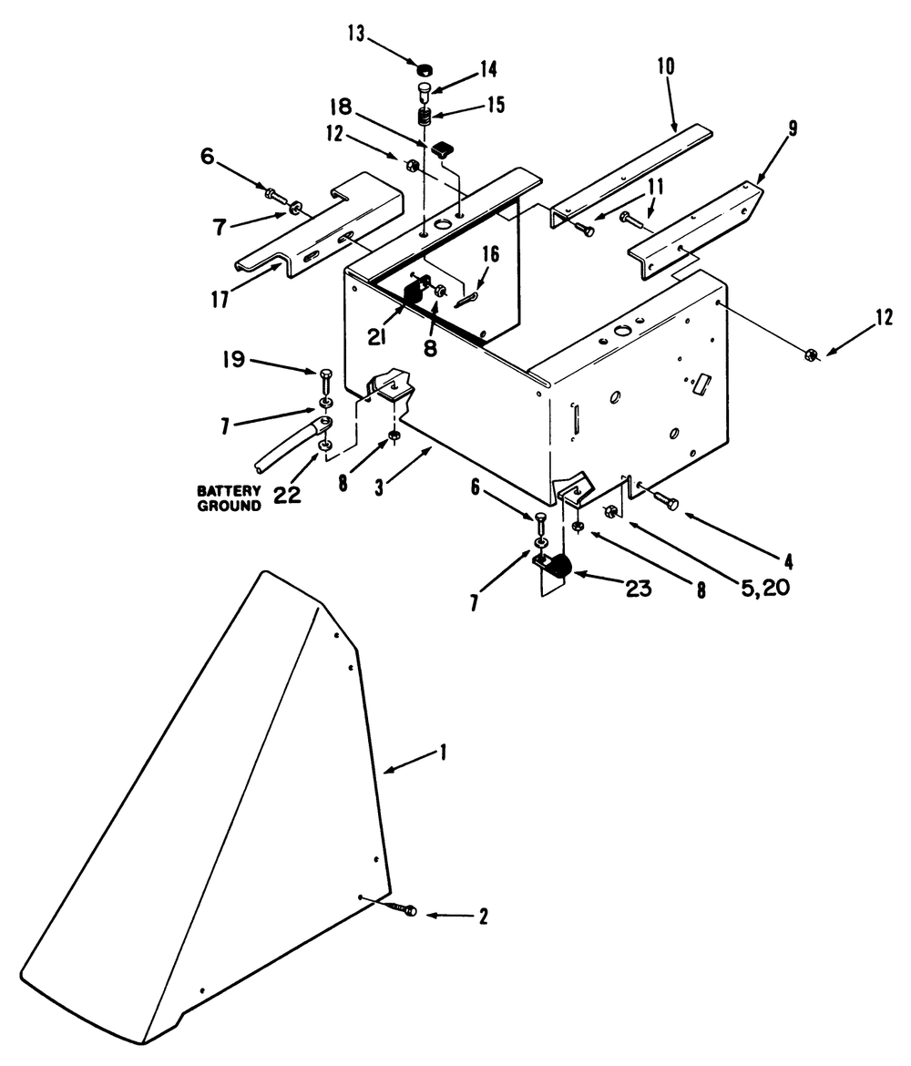 Sheet Metal Assembly Diagram and Parts List for R3-12B602 2000001 - 2999999 Toro Lawn Tractor