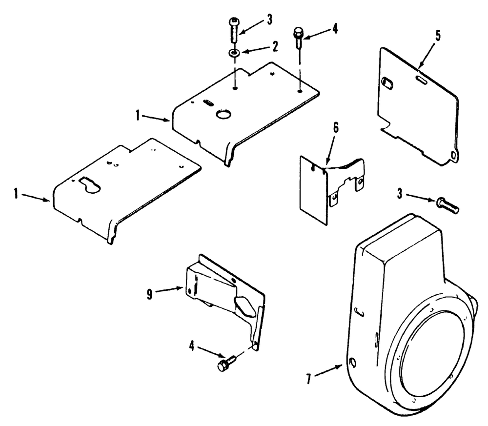 Kohler Baffles And Shrouds Diagram and Parts List for 31-10K803 2000001 - 2999999 Toro Lawn Tractor
