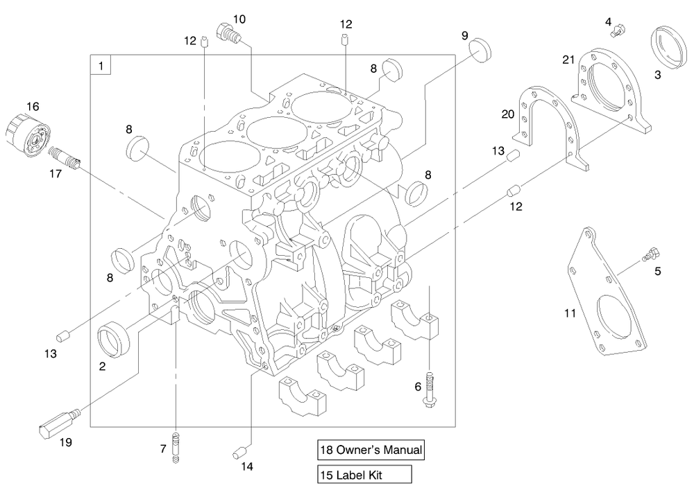Engine Assembly (Serial No. 99000001-9900130)(Model 73590) Diagram and Parts List for 73590 9900001 - 9999999 Toro Lawn Tractor