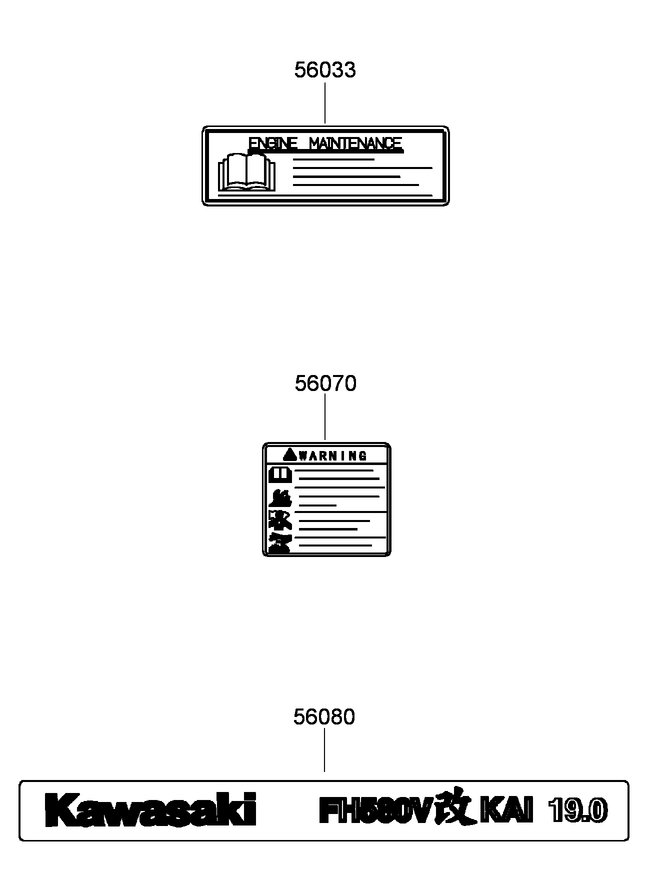 Label Assembly Diagram and Parts List for 74558 (290003001-290999999)(2009) Toro Lawn Mower