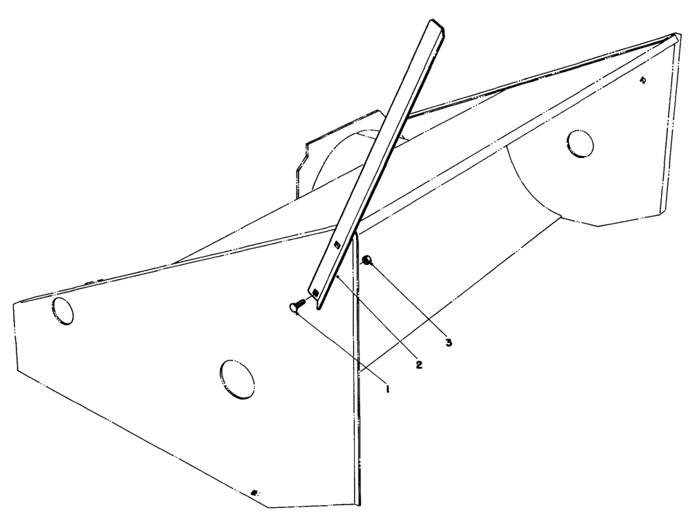 Drift Cutter Kit No. 30-1000 (Optional) Diagram and Parts List for 30573 90001 - 99999 Toro Snow Blower