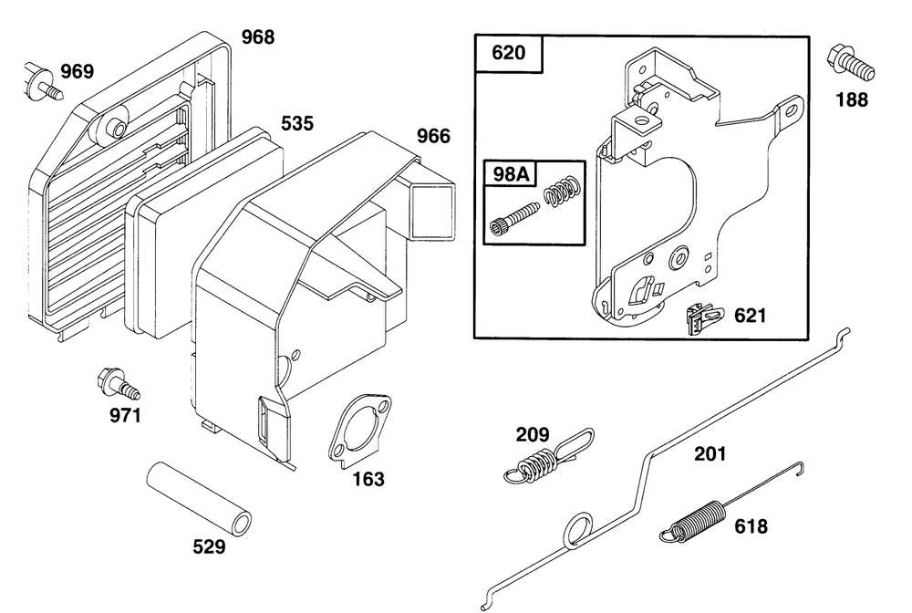 Engine Gts 150 Diagram and Parts List for 20820BC 5900001 - 5999999 Toro Lawn Mower