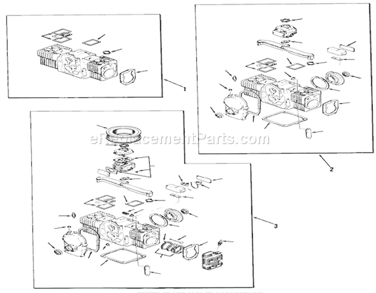 D-160 Onan Engine, Repair Kits Diagram and Parts List for 81-16OS01 1978 Toro Lawn Tractor