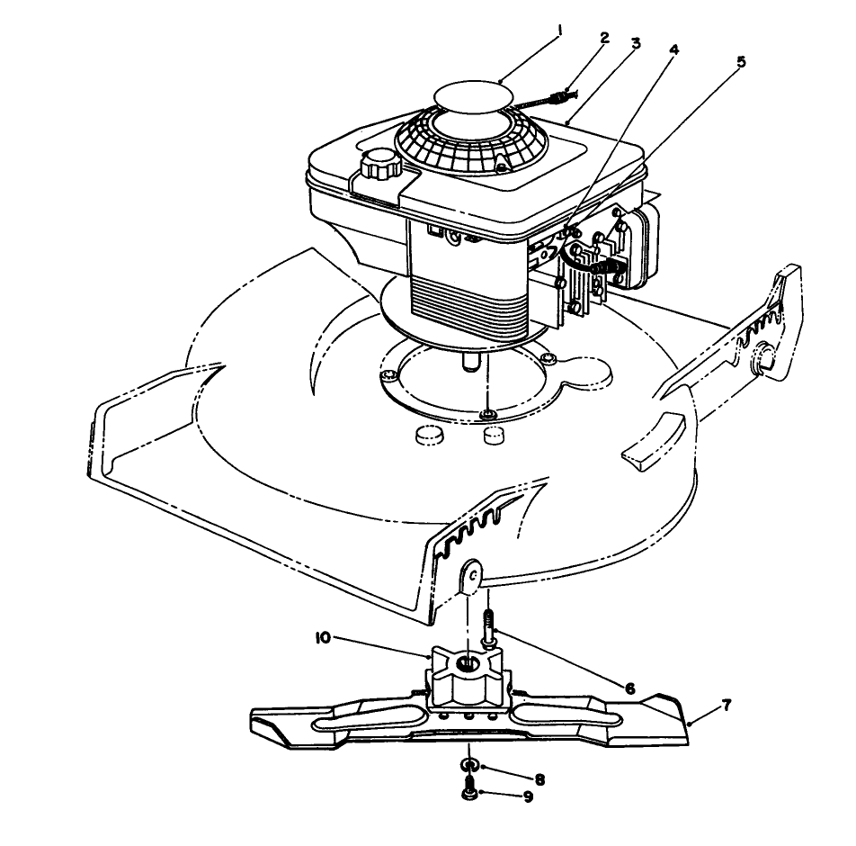 Engine Assembly Diagram and Parts List for 20215 2000001 - 2999999 Toro Lawn Mower
