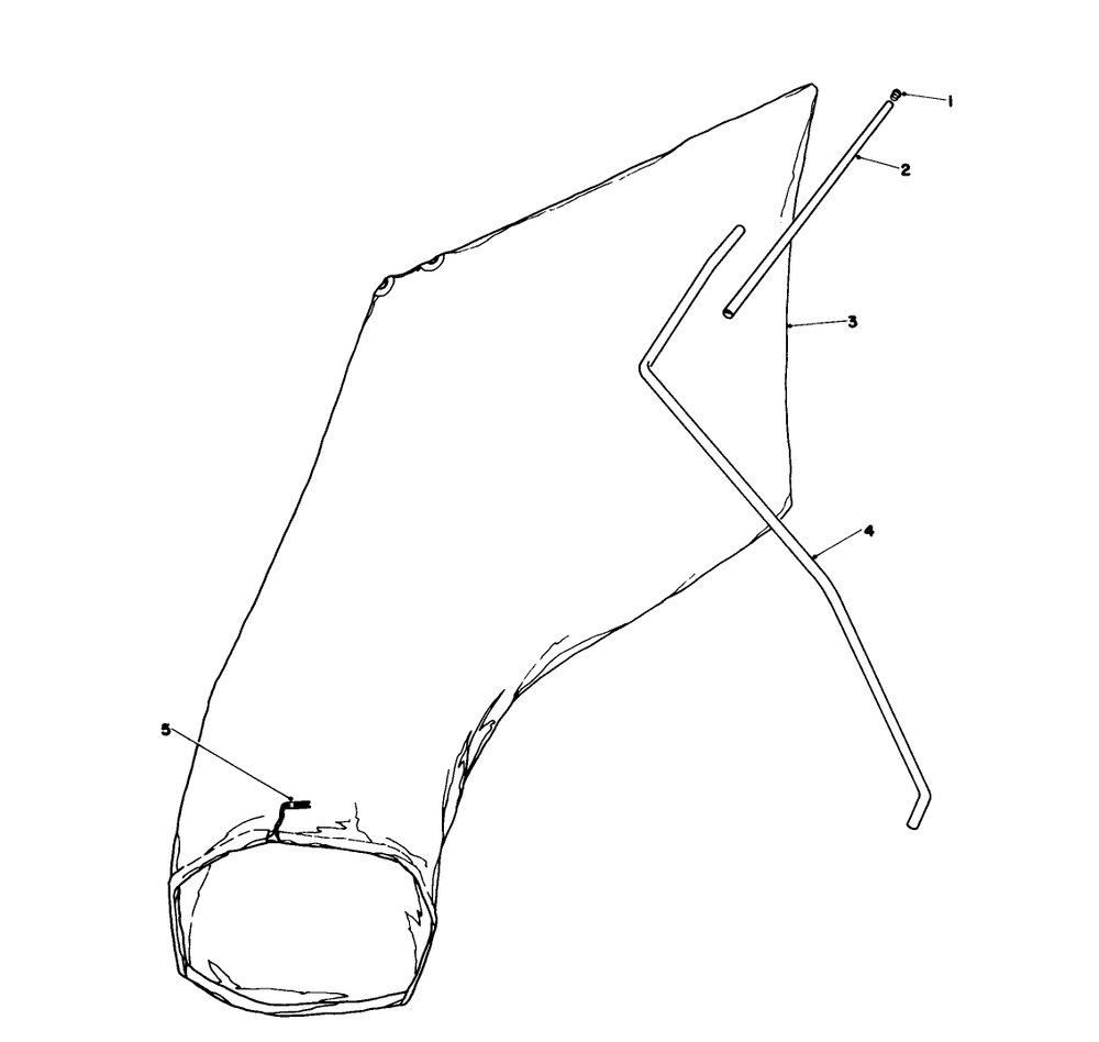 Giant Bagging Kit 29-9750 (Optional) Diagram and Parts List for 16202C 8000001 - 8999999 Toro Lawn Mower