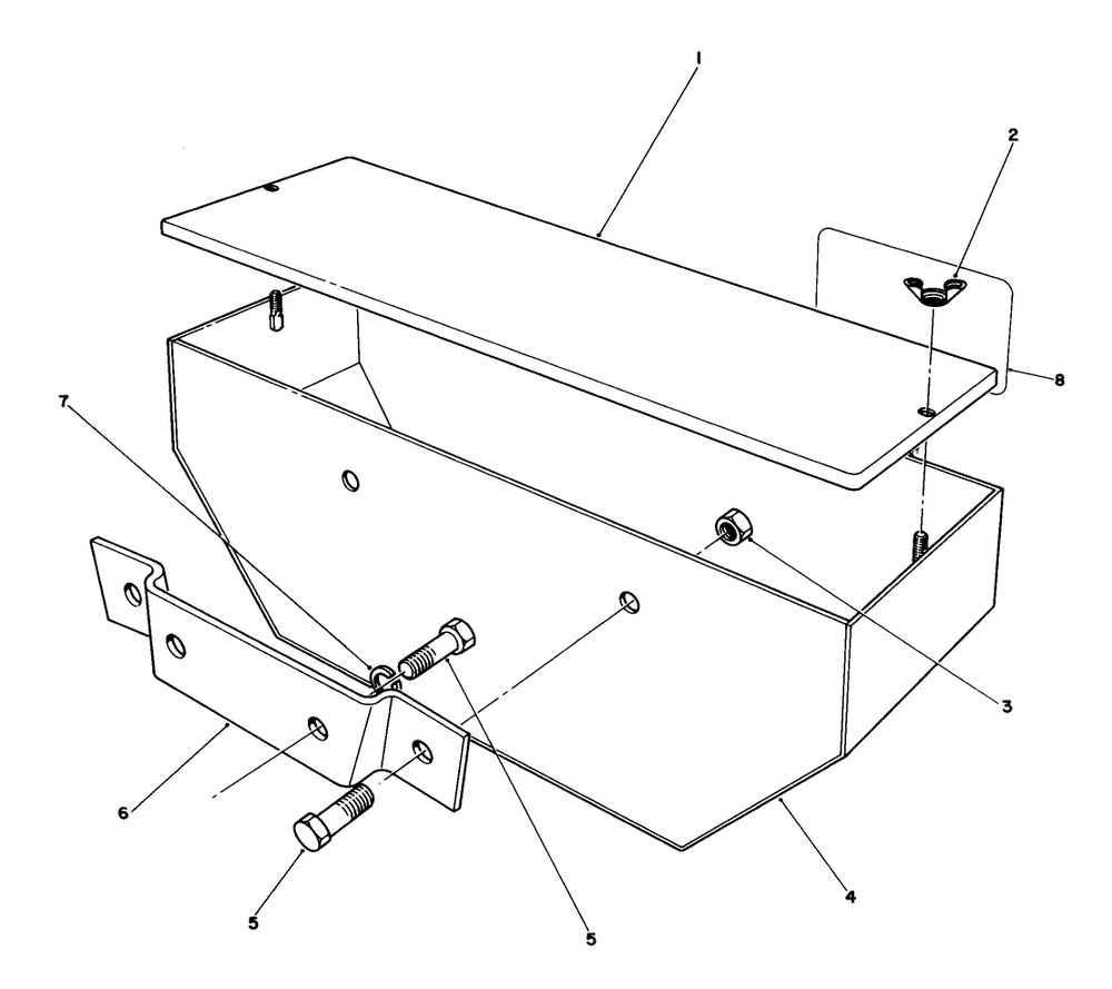 44" Snow Thrower Model No. 30761 (Optional) (Continued) Diagram and Parts List for 30754 7000001 - 7999999 Toro Lawn Tractor