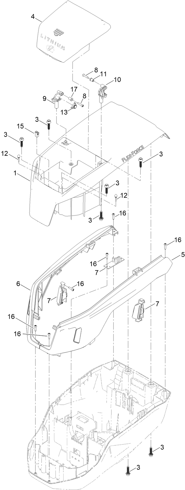 Motor Module Assembly No. 147-0425 Diagram and Parts List for 21467 400000000 - 999999999 Toro Lawn Mower