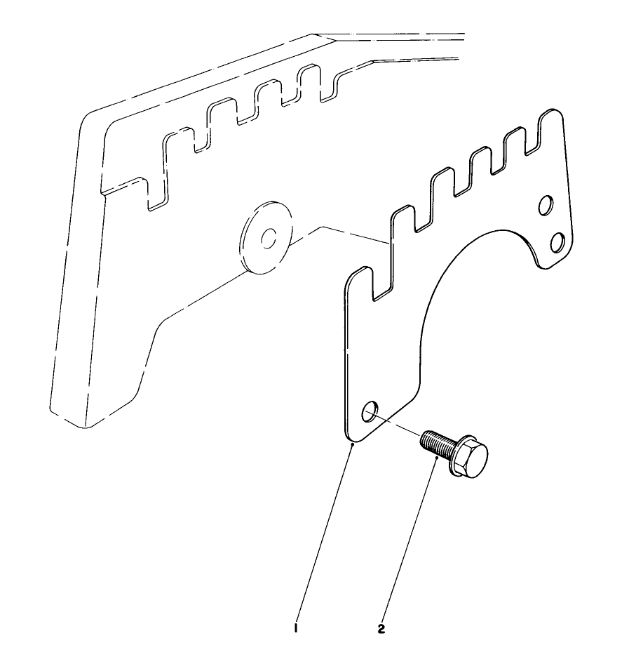 Wear Plate Kit No. 44-5530 (Optional) Diagram and Parts List for 20610 3000001 - 3999999 Toro Lawn Mower