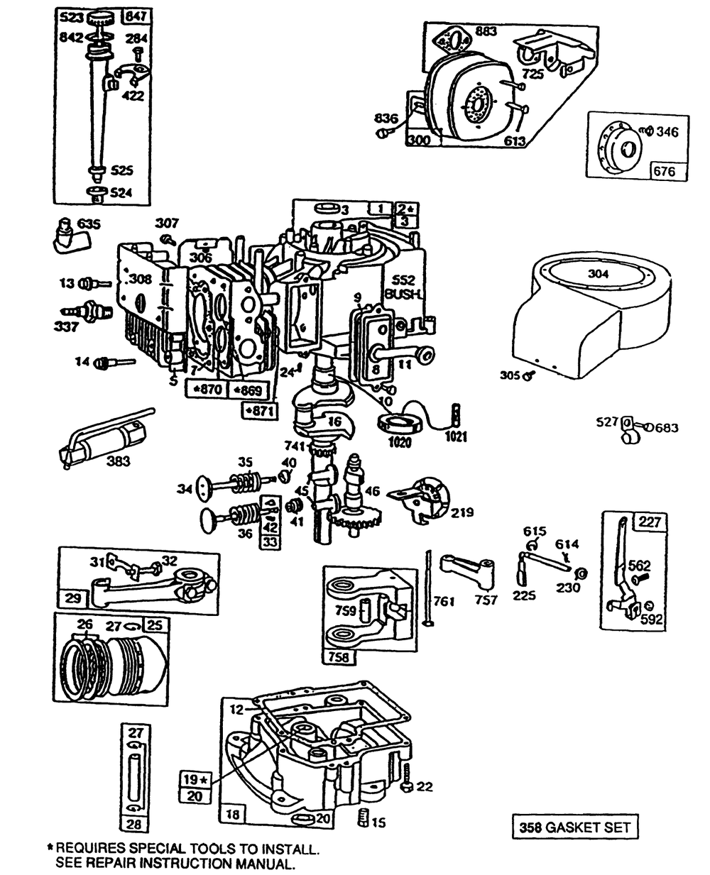 Model No. 191707-0121-01 Diagram and Parts List for 56185 2000001 - 2999999 Toro Lawn Tractor