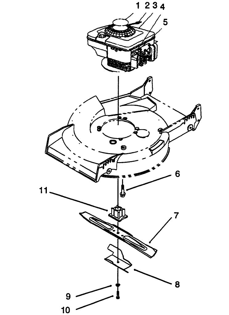 Engine Assembly Diagram and Parts List for 20433 39000001 - 39999999 Toro Lawn Mower