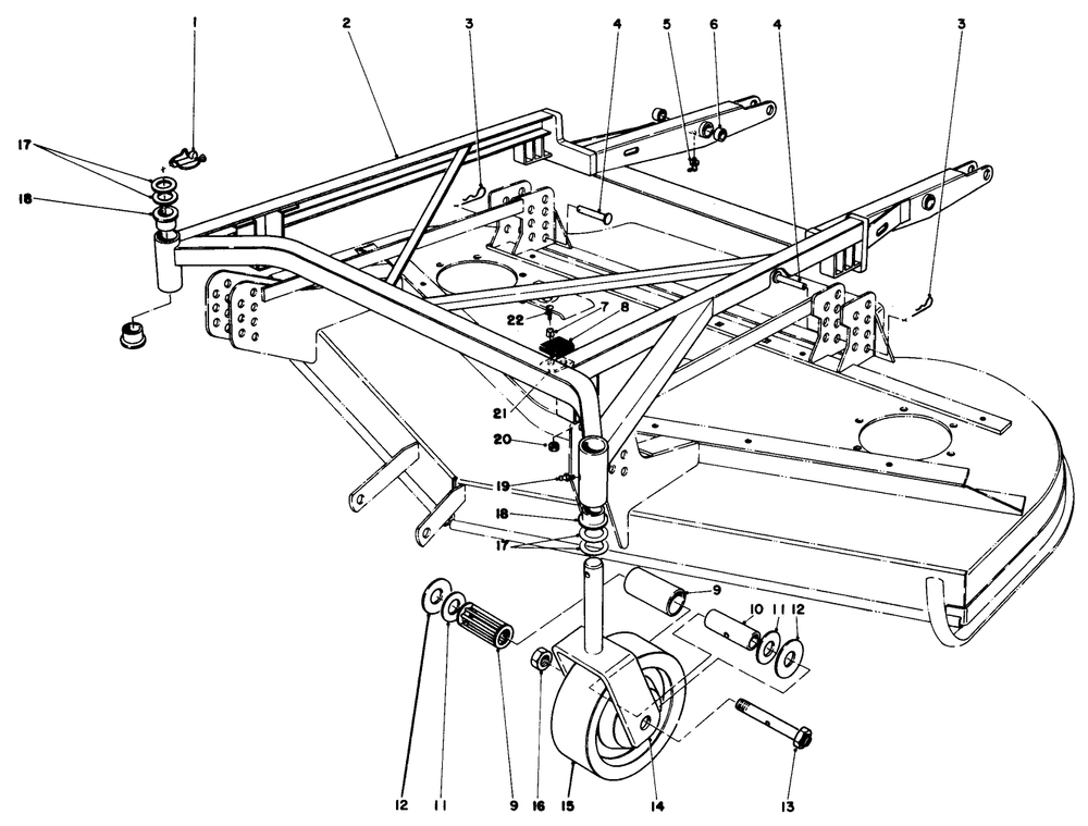 Cutting Unit Model No. 30560 (Continued) Diagram and Parts List for 30560 4000001 - 4999999 Toro Lawn Mower