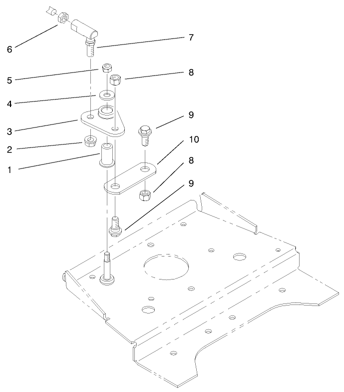Smart Turn Front Assembly Diagram and Parts List for 73540 8900001 - 8999999 Toro Lawn Tractor