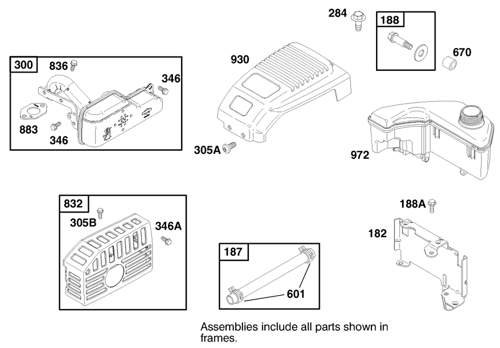 Engine Gts-200 Diagram and Parts List for 20787 9900001 - 9999999 Toro Lawn Mower