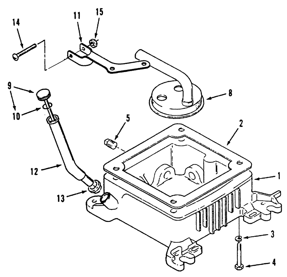 Oil Base Fill Tube And Bracket Power Plus Diagram and Parts List for 31-10K803 2000001 - 2999999 Toro Lawn Tractor