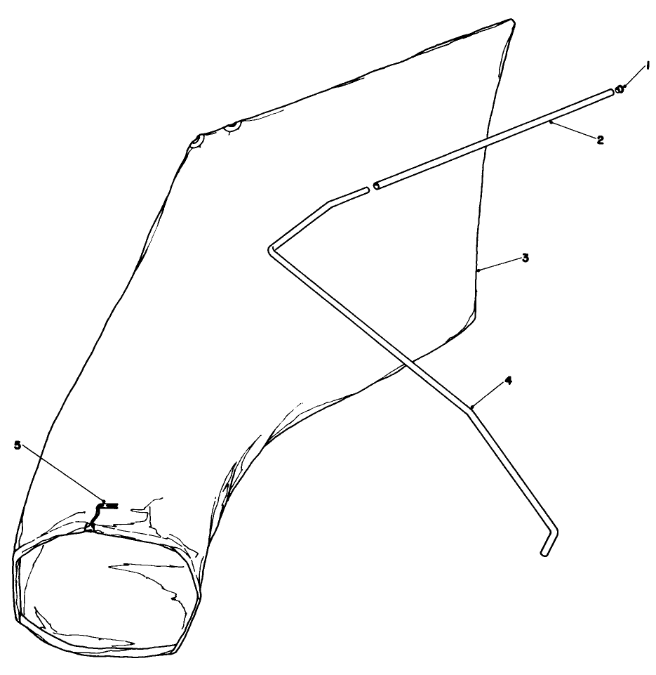 Giant Bagging Kit (Optional) Diagram and Parts List for 16860 1000001 - 1999999 Toro Lawn Mower