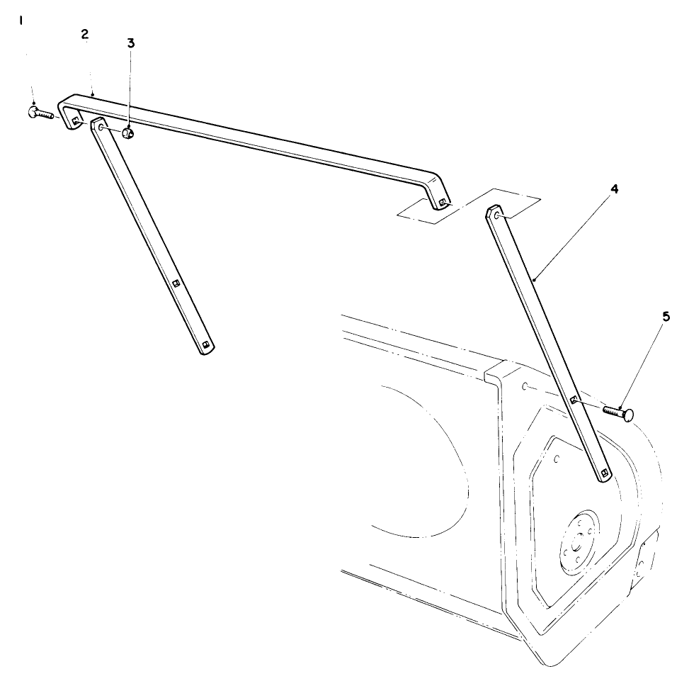 Drift Breaker Assembly (Optional) Diagram and Parts List for 38525 9000001 - 9999999 Toro Snow Blower