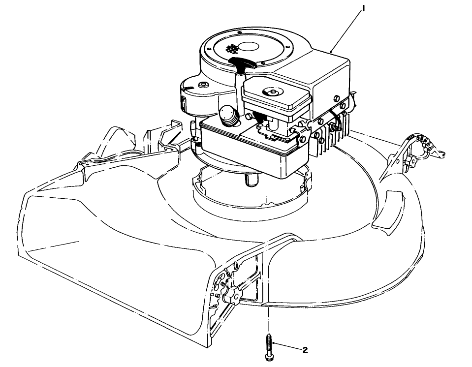 Engine Assembly Diagram and Parts List for 16330 3000001 - 3999999 Toro Lawn Mower