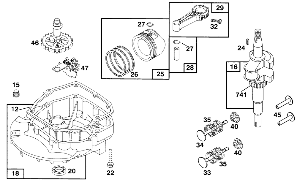 Engine Briggs & Stratton Model 12f802-0667-01 Diagram and Parts List for 20914B 69000001 - 69999999 Toro Lawn Mower