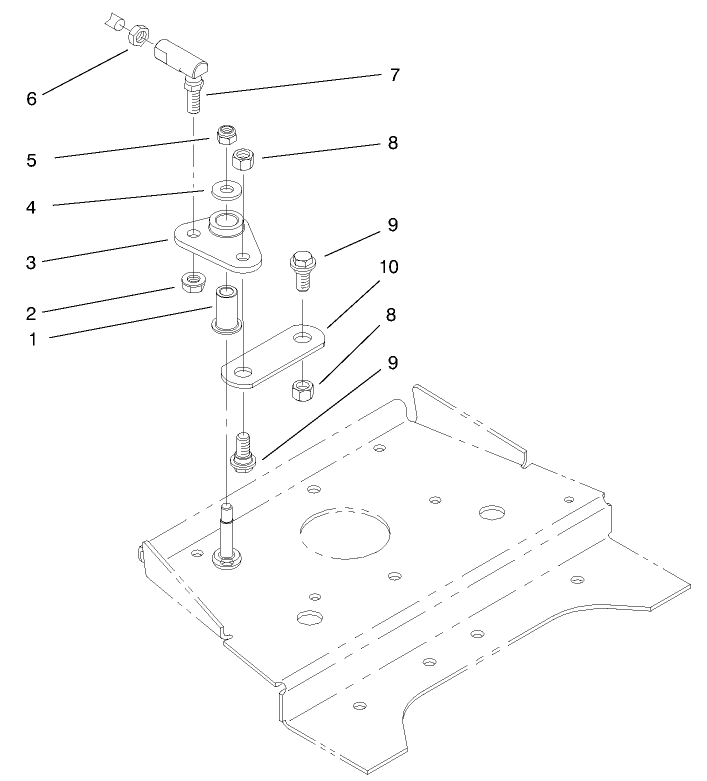Smart Turn Front Assembly Diagram and Parts List for 73552 9900001 - 9999999 Toro Lawn Tractor