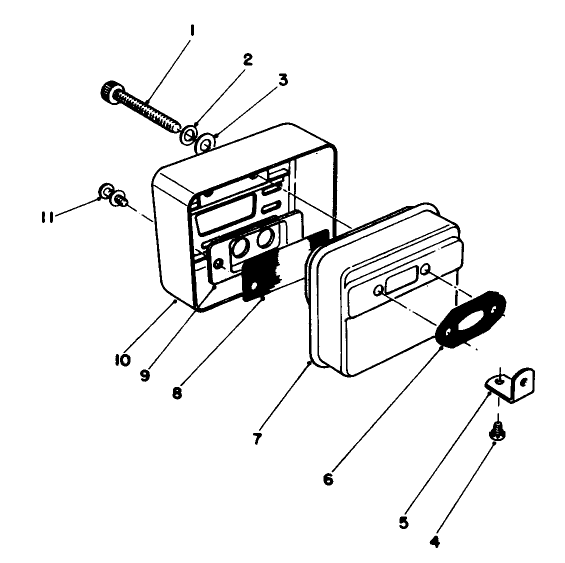 Spark Arrester Muffler Kit No. 45-2630 Diagram and Parts List for 51616 3000001 - 3999999 Toro Trimmer