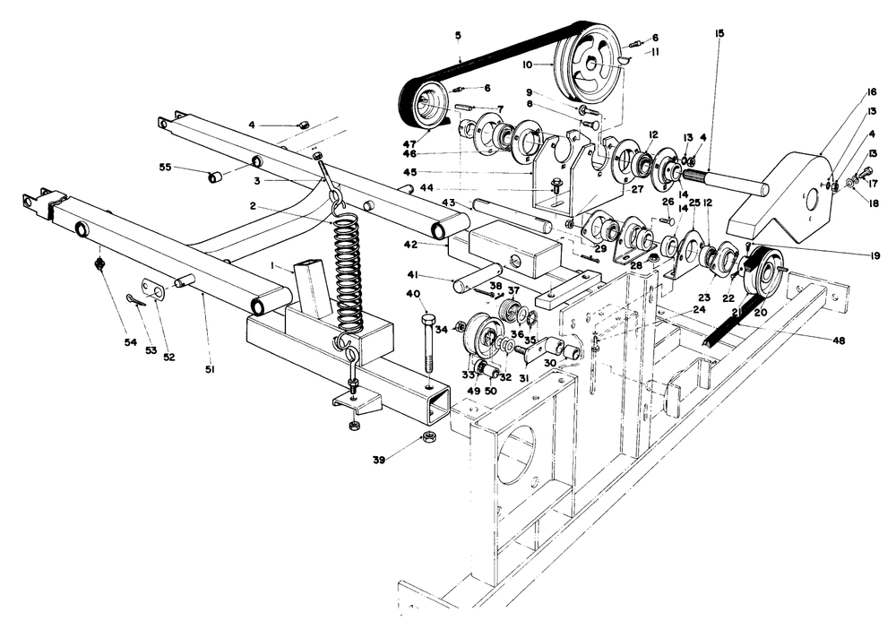 48" Snowthrower Adapter Kit Model No.30572 Diagram and Parts List for 30775 100001 - 199999 Toro Lawn Tractor