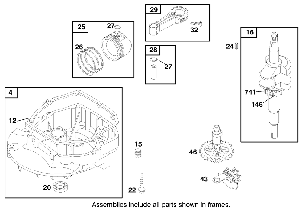 Engine Gts-200 Diagram and Parts List for 20488 8900001 - 8999999 Toro Lawn Mower