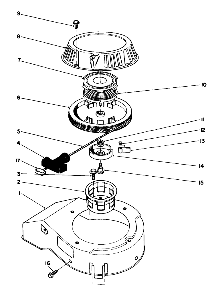 Engine Assembly Model No. 47pj8 (Continued) Diagram and Parts List for 22710C 9900001 - 9999999 Toro Lawn Mower