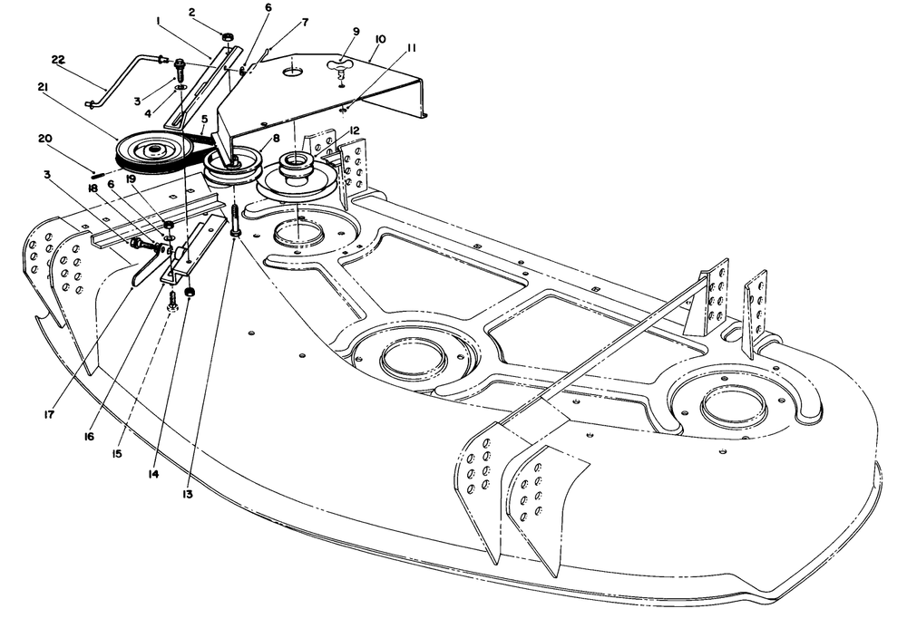 Grass Collection System Model No. 30751 (Optional)(Continued) Diagram and Parts List for 30754 60402 - 69999 Toro Lawn Tractor