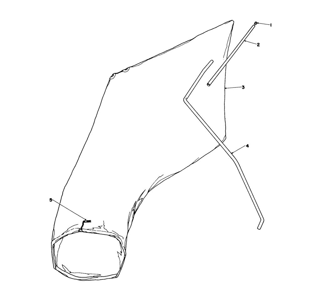 Giant Bagging Kit No. 29-9750 (Optlonal) Diagram and Parts List for 16155 9000001 - 9999999 Toro Lawn Mower