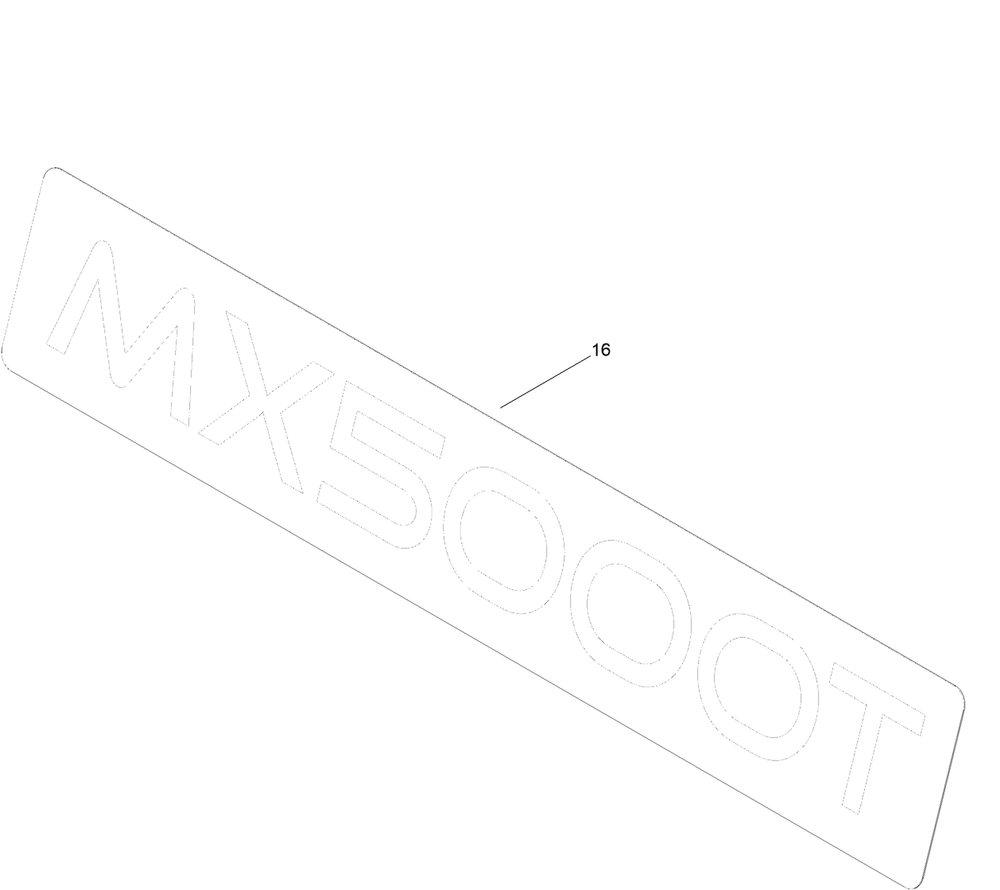 Model Specific Decal Assembly Diagram and Parts List for 75750TA 400000000 - 999999999 Toro Lawn Tractor