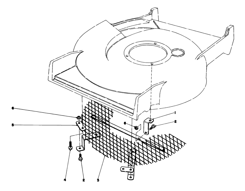 Leaf Shredder Kit No. 59105 (Optional) Diagram and Parts List for 20785 1000001 - 1999999 Toro Lawn Mower