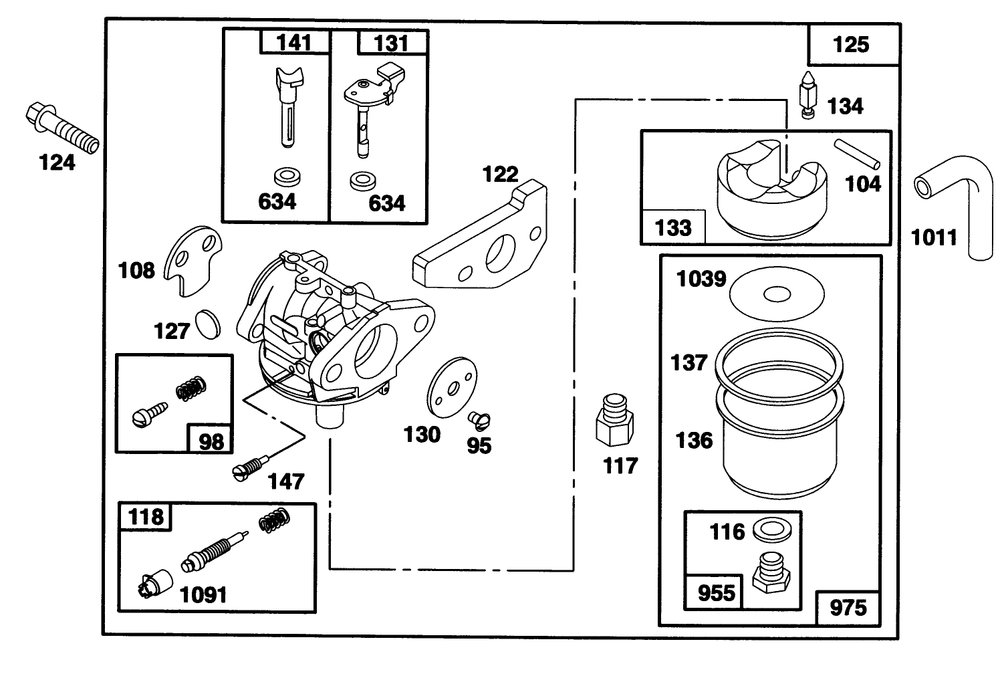 Engine Gts 150 Model 97772-0318-A2 Diagram and Parts List for 20464 5900001 - 5999999 Toro Lawn Mower