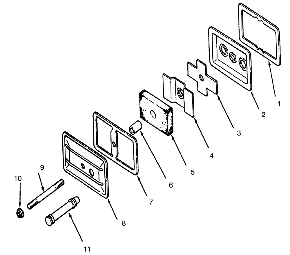 Breather And Vent Diagram and Parts List for 73400 6900001 - 6999999 Toro Lawn Tractor