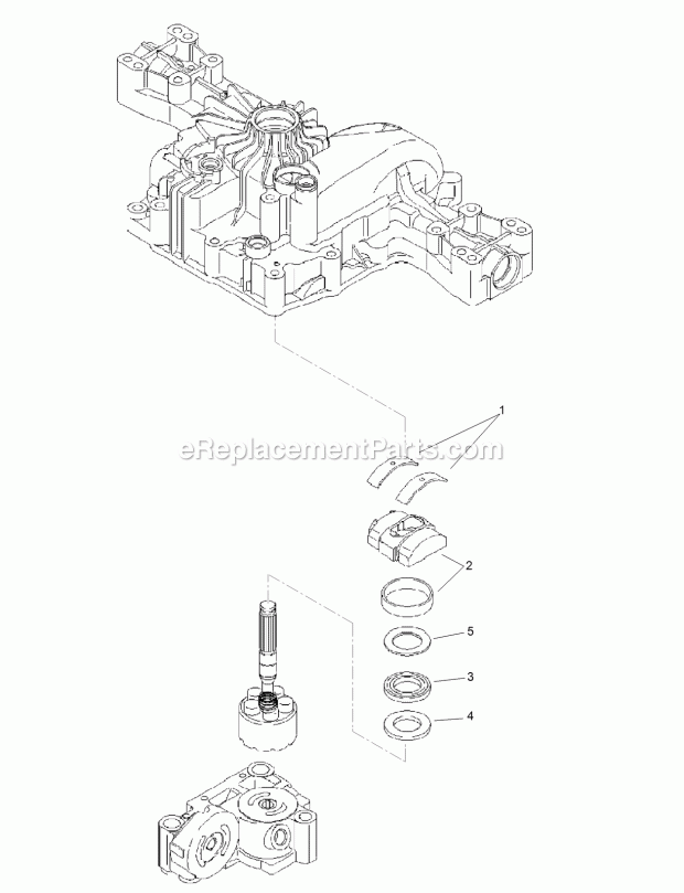 Range Shift Assembly Transmission Assembly No Diagram and Parts List for 74596 316000001-316999999 Toro Lawn Mower