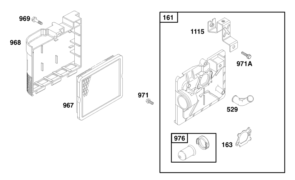 Engine Briggs & Stratton Model 12f802-1767-E1 Diagram and Parts List for 20913 890000001 - 899999999 Toro Lawn Mower