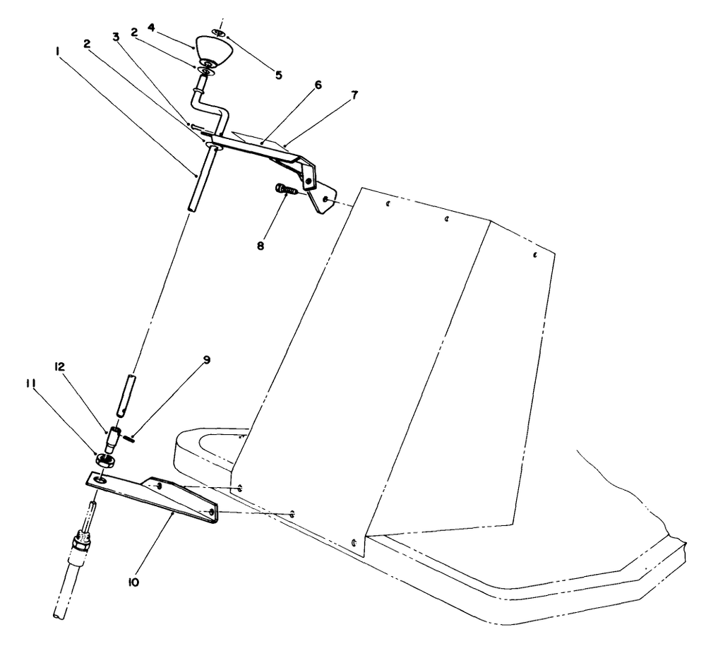 44" Snow Thrower Model No. 30761 (Optional) (Continued) Diagram and Parts List for 30718 0000001 - 0999999 Toro Lawn Tractor