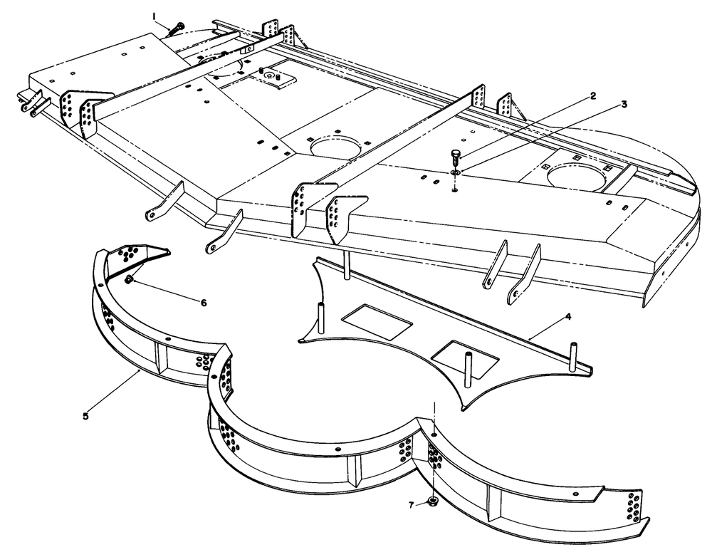 Mulcher Kit Model No. 30779 (For Cutting Model 30675) Diagram and Parts List for 30798 9000001 - 9999999 Toro Lawn Tractor