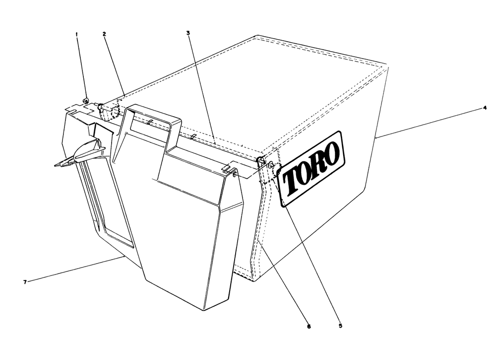 Recycler Bagging Kit Model No. 59179 (Continued)(Optional) Diagram and Parts List for 20329 2000001 - 2999999 Toro Lawn Mower